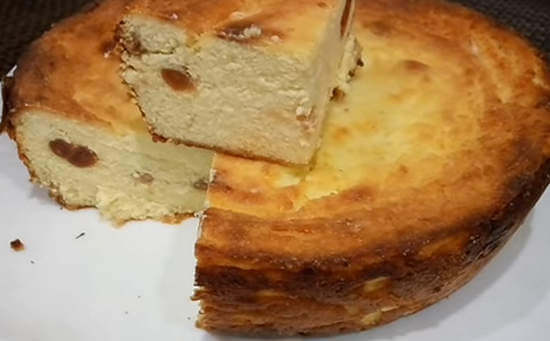 Творожная запеканка с манкой