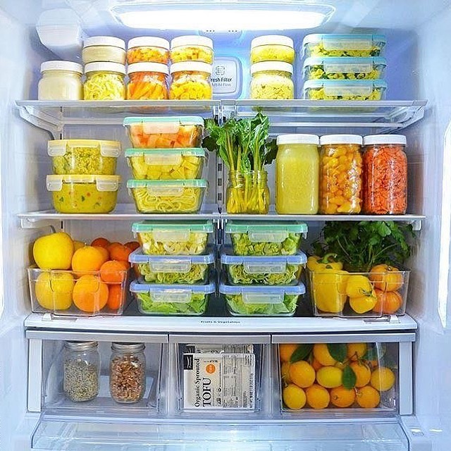 Хранение готовых продуктов в индивидуальной таре.