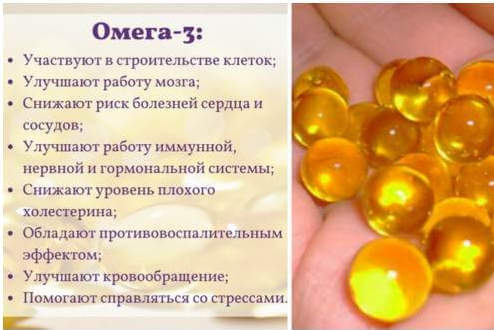 полезные свойства омега-3 для детей