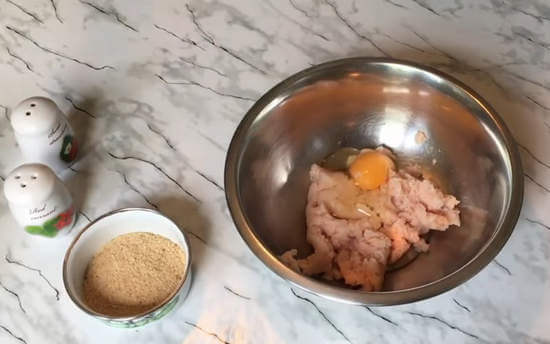 фарш для куриной котлеты