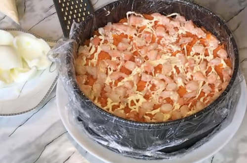 Бесподобно вкусные салаты на Новый Год из морепродуктов - с кальмарами, креветками и крабовыми палочками
