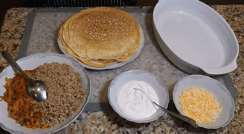 Самые вкусные рецепты блинов и 15 лучших рецептов несладкой начинки