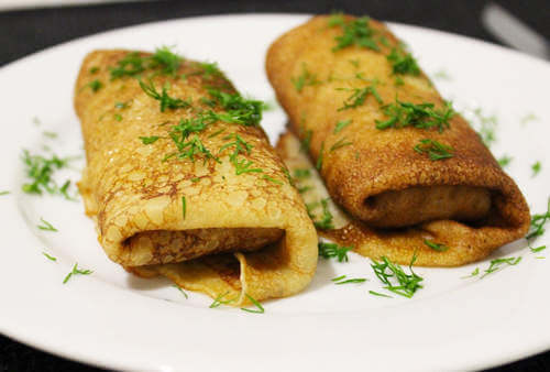 Самые вкусные рецепты блинов и 15 лучших рецептов несладкой начинки