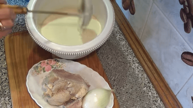 Начинка для грибов с мясом и грибами