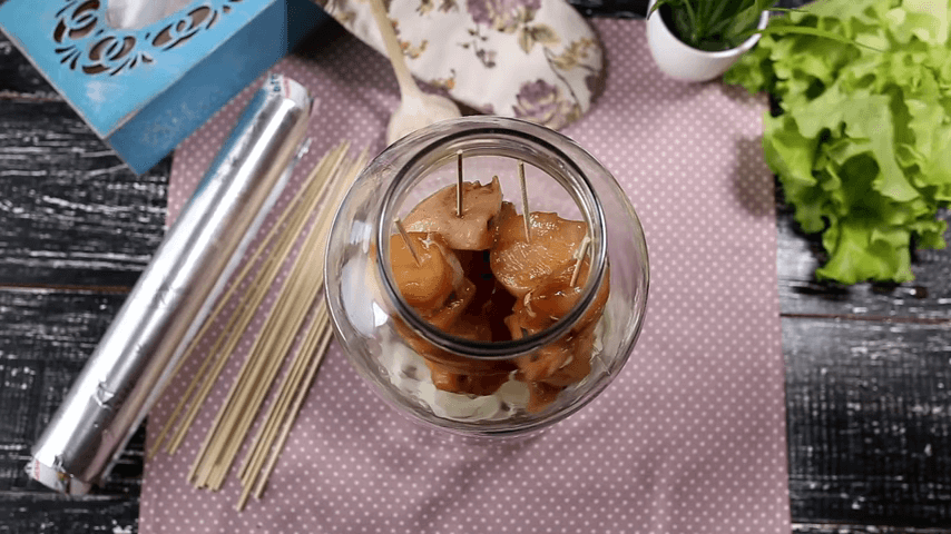 Шашлык на шпажках из курицы - вкусные и простые рецепты на каждый день