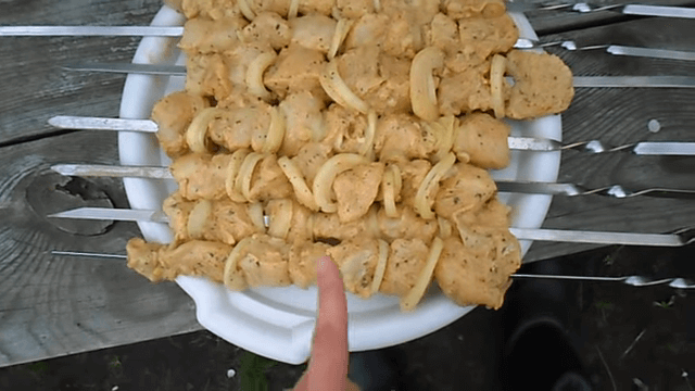 Шашлык на шпажках из курицы - вкусные и простые рецепты на каждый день