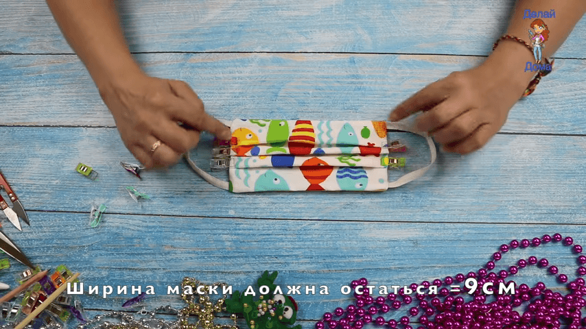 Медицинская маска для защиты от коронавируса своими руками. Пошаговая инструкция и выкройки