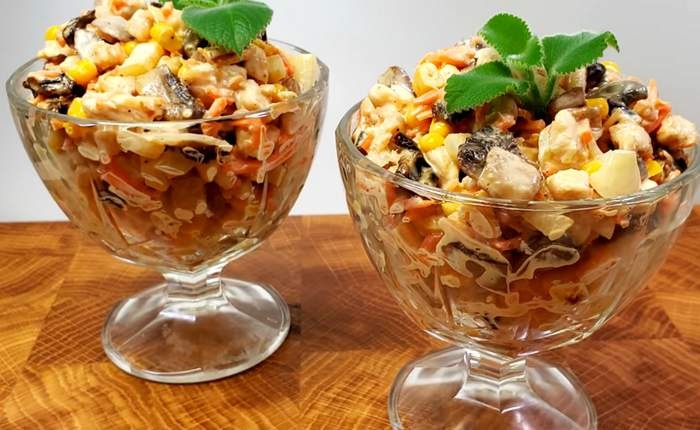 Рецепты салатов на новогодний стол для детей и взрослых - красиво и вкусно