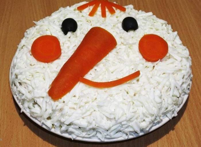 Рецепты салатов на новогодний стол для детей и взрослых - красиво и вкусно